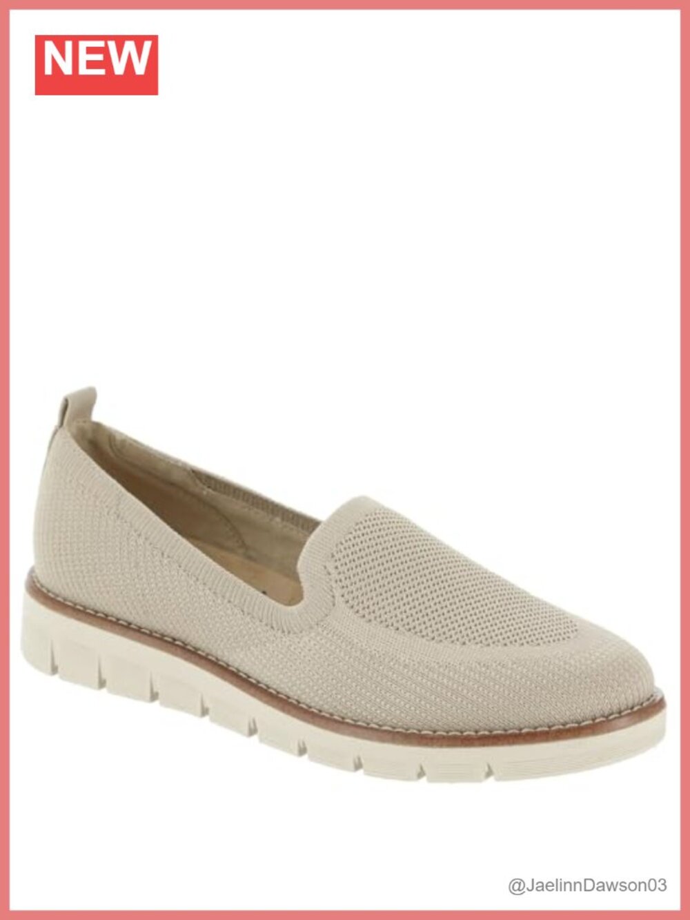 Easy Spirit Slip-On Loafers - Breathable Knit, Cushioned, Low Heel
